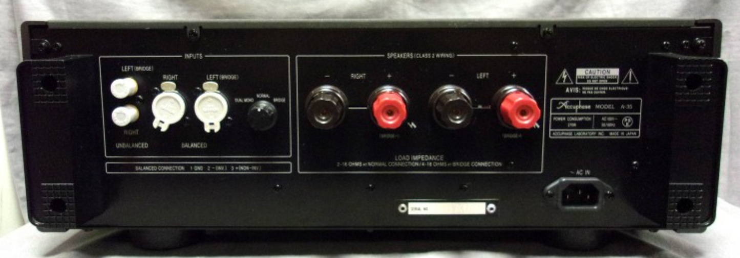 Accuphase A-35 Power Amplifier