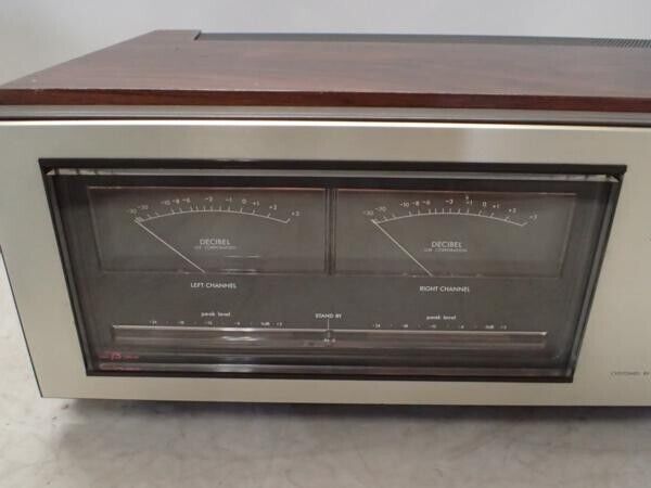 Vintage LUXMAN M-4000A Power Amplifier 1975 AC100V