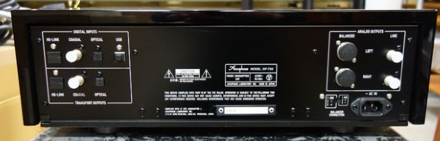 Accuphase DP-750 SACD/CD Player