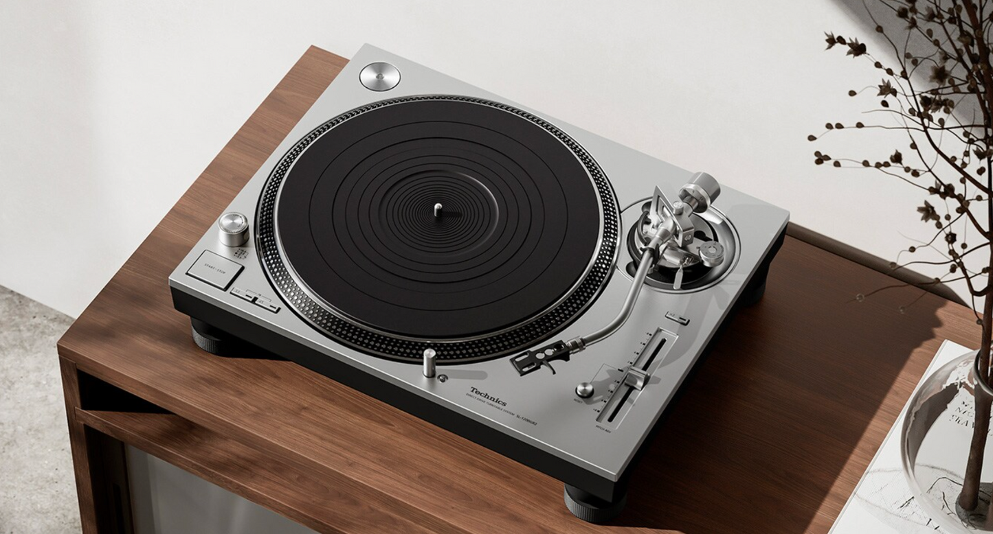 NEW Technics SL-1200GR2-S Silver Hi-Fi audio Direct Drive Turntable 100V