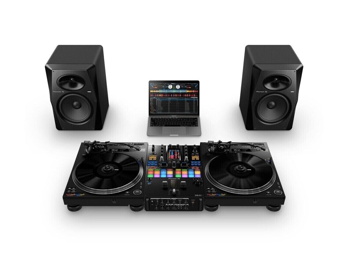 Pioneer DJ PLX-CRSS12 2 Units Pair Direct Drive DJ Turntable DVS Control Pre