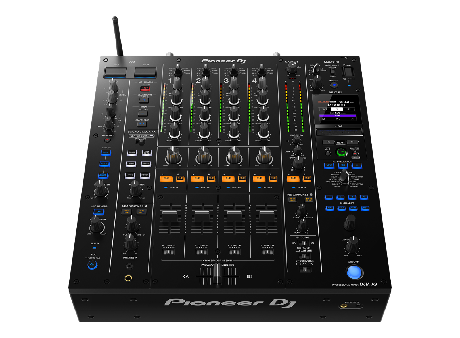 Pioneer DJ DJM-A9 4ch Next-generation professional DJ mixer DJM Pioneer DJ DJM-A9 4ch Next-generation professional DJ mixer DJM