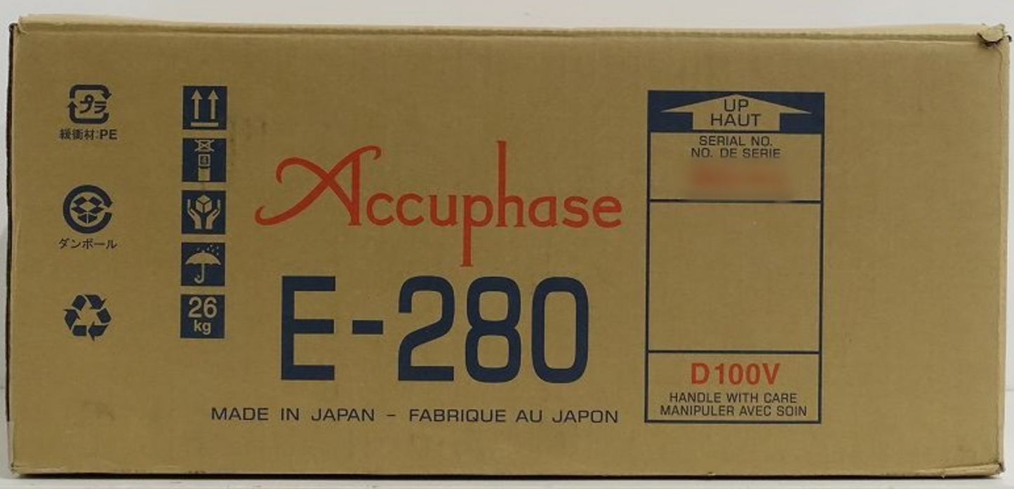 Accuphase E-280 Integrated Amplifier AC100V NEW