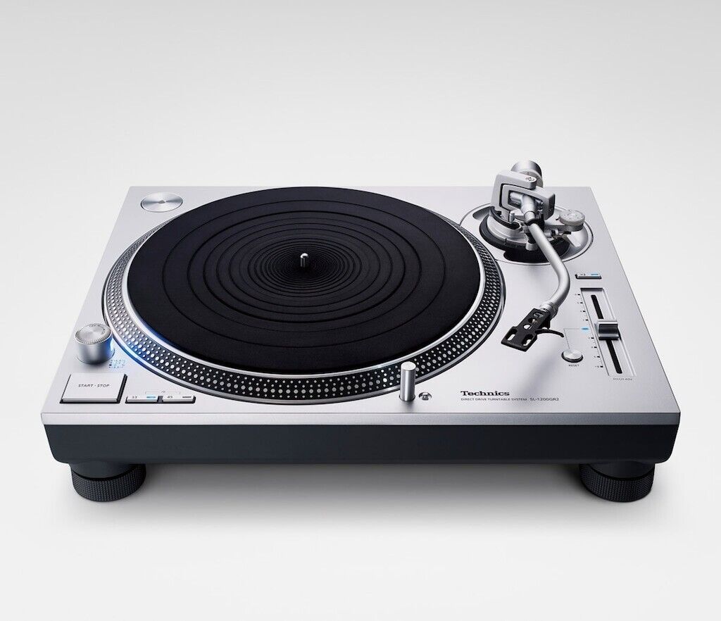 NEW Technics SL-1200GR2-S Silver Hi-Fi audio Direct Drive Turntable 100V