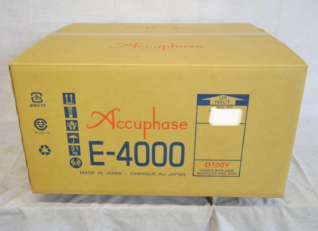 Accuphase E-4000 Integrated Amplifier AC100V NEW Pre