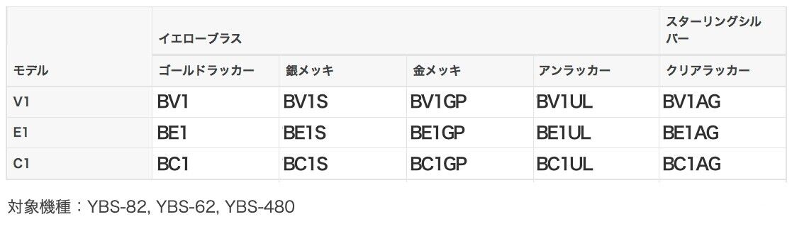 YAMAHA baritone saxophone neck BV1 for YBS-82 YBS-62 YBS-480 NEW