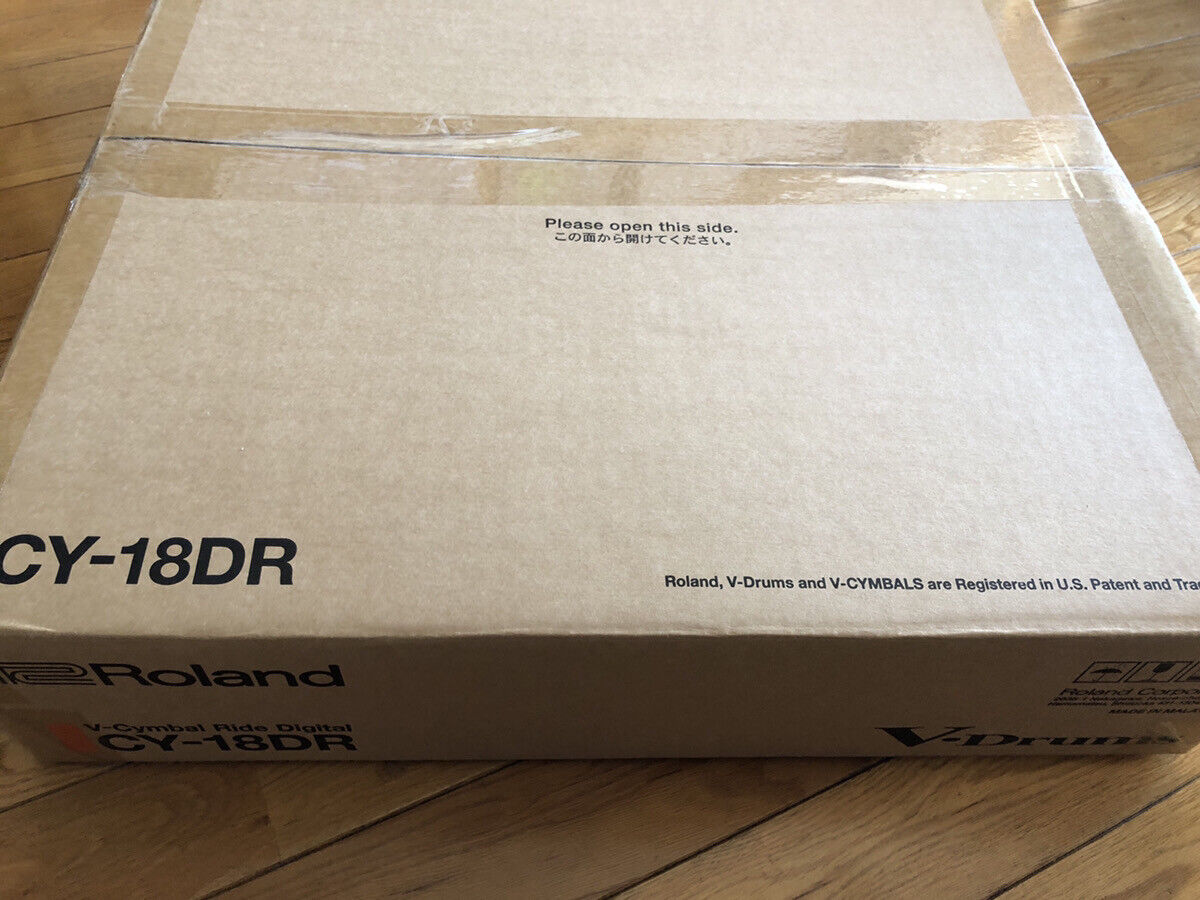 Fast Shipping Roland CY-18DR V-Cymbal Digital Ride Crash Cymbal 18 Inch V-Drum