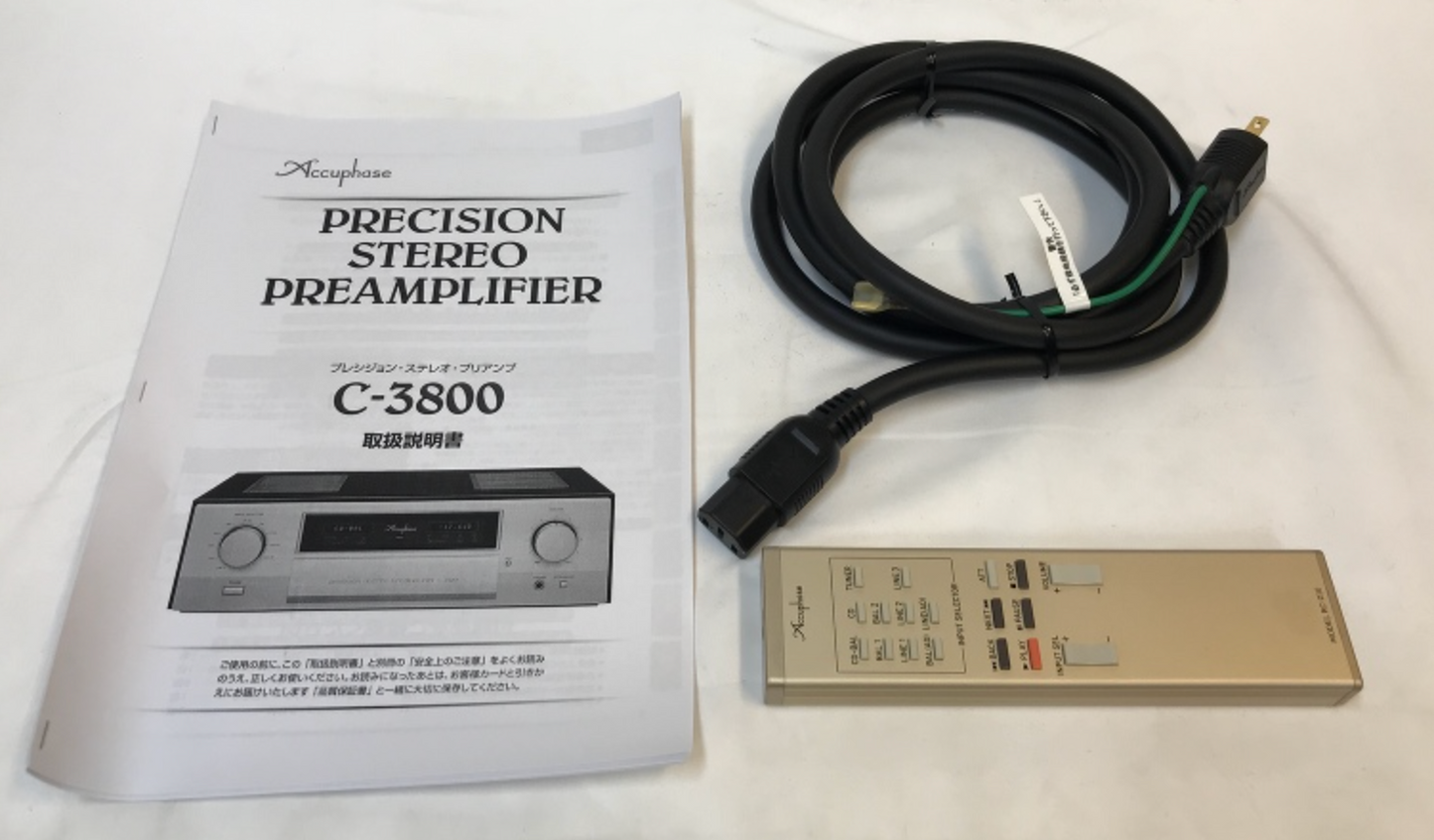 ACCUPHASE C-3800 Pre Amplifier Stereo Control Amplifier