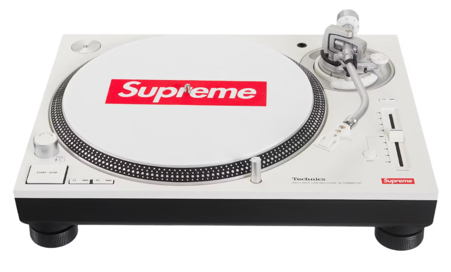 Supreme Technics SL-1200MK7 DJ Turntable Model Limited White NEW