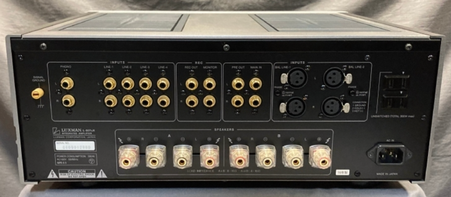 LUXMAN L-507uX Integrated Amplifier AC100V