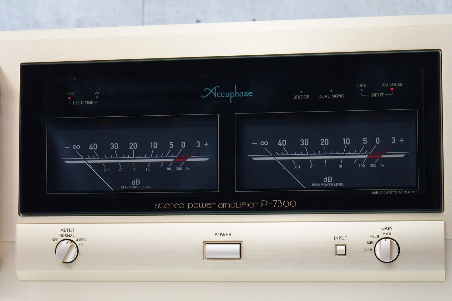 Accuphase P-7300 Stereo Power Amplifier