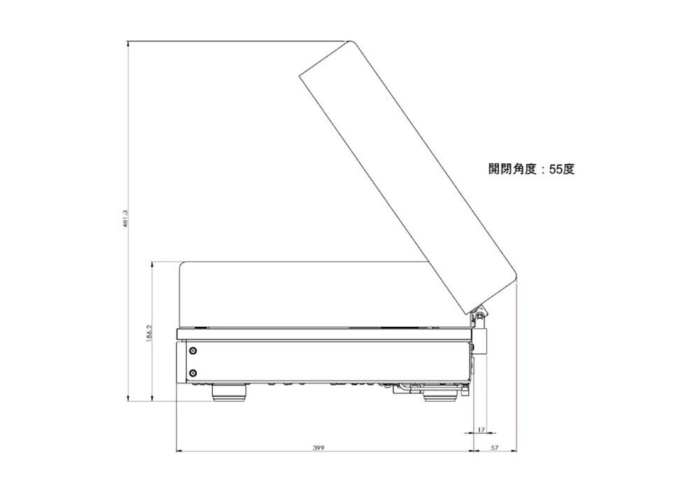 LUXMAN OPPD-DSC191 Dust Cover for PD-191A and PD-191AL only OPPD DSC191 NEW