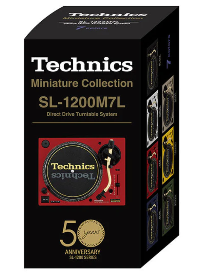 Technics SL-1200M7L Miniature Collection Unopened BOX of 12 Boxes NEW IN STOCK