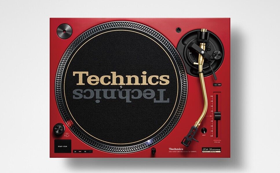 Technics SL-1200M7L-R MK7 Red DJ Turntable 50th Limited