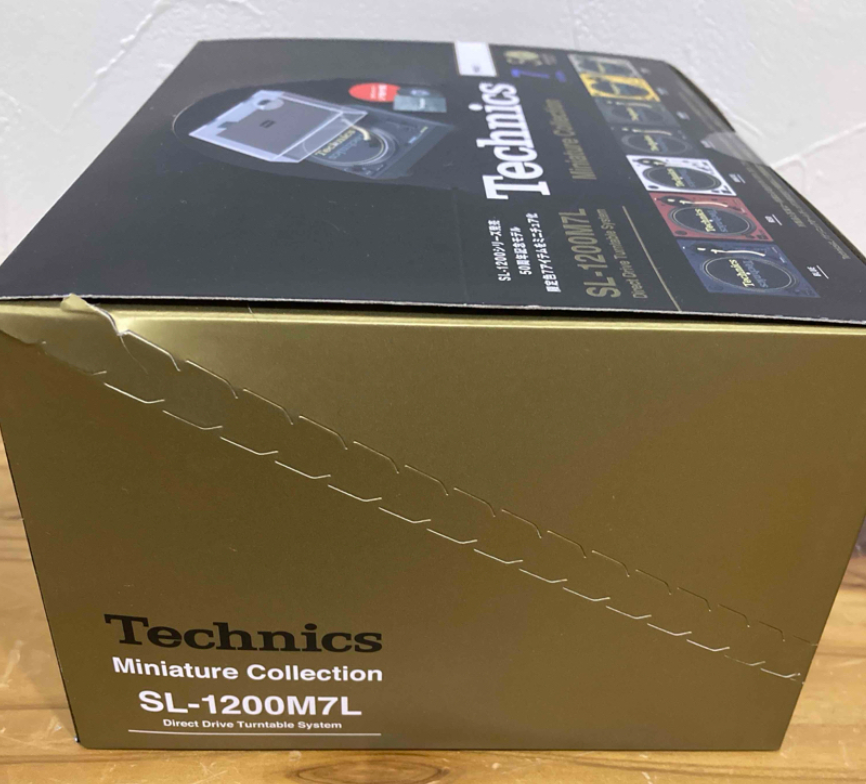 Technics SL-1200M7L Miniature Collection Unopened BOX of 12 Boxes NEW IN STOCK