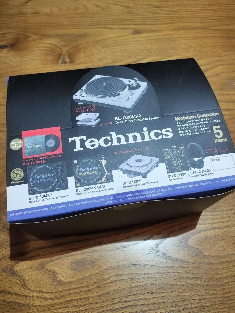 Technics Miniature Collection BOX SET Version 12 piece Set of 5 Types NEW