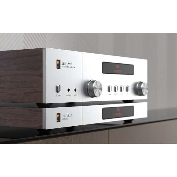 JBL SA550 Classic Integrated Amplifier Walnut Silver JBLSA550JN AC100V NEW