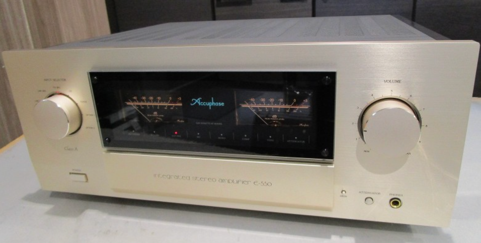 Accuphase E-550 Integrated Amplifier – NICOLOGY