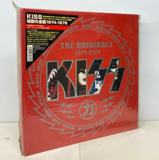 KISS THE ORIGINALS 1974-1979 RED BOX SETS NEW RARE!