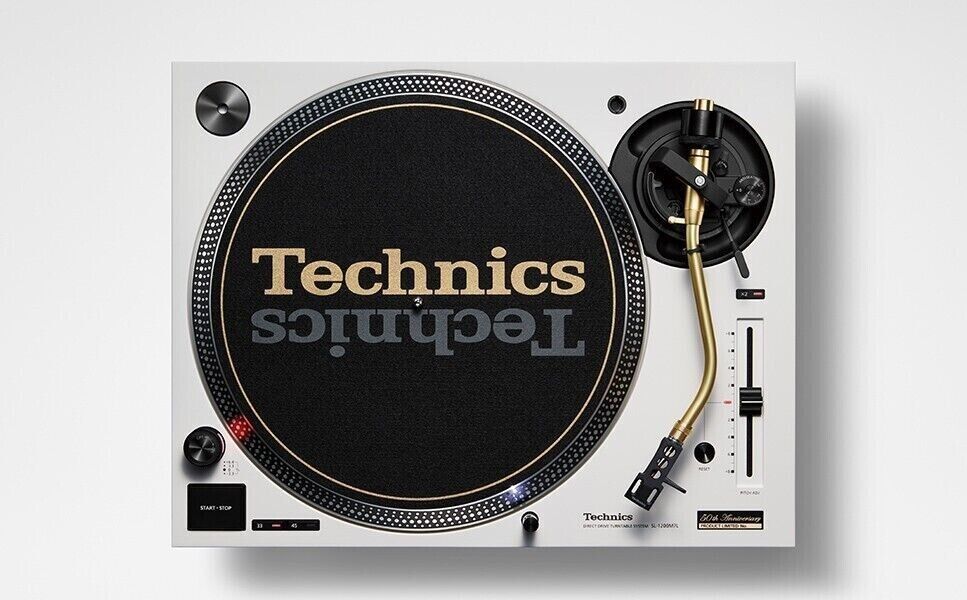 IN STOCK Technics SL-1200M7L-W MK7 DJ Controller Turntable 50th White