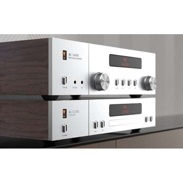 JBL SA550 Classic Integrated Amplifier Walnut Silver JBLSA550JN AC100V NEW