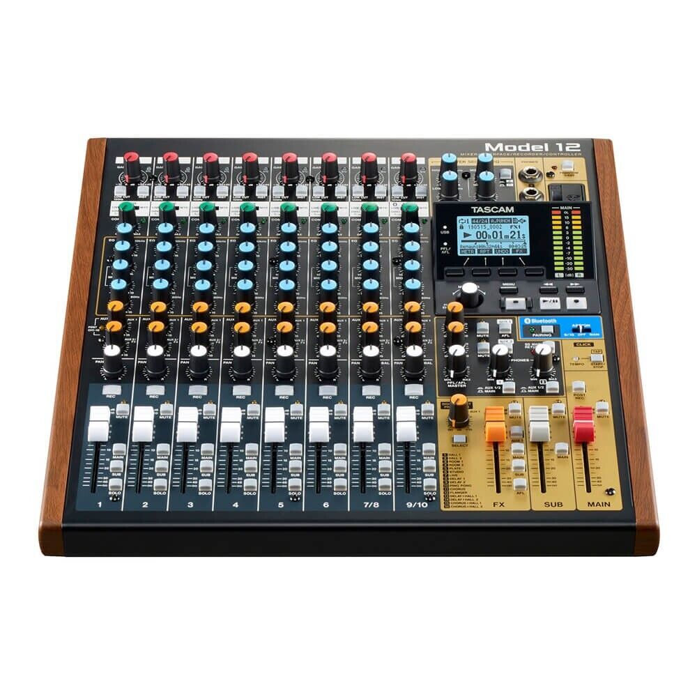 TASCAM Model 12 12-Track Multitrack Recorder USB Audio Interface NEW