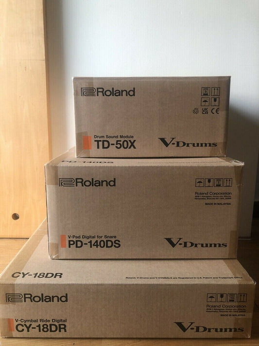 Fast Shipping Roland TD-50DP Drum V-Drums TD50 to TD-50X PD-140DS CY-18DR NEW
