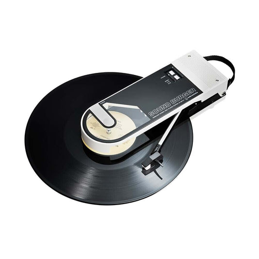 Audio Technica Sound Burger AT-SB727 White Portable Turntable Bluetooth NEW