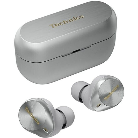 Technics EAH-AZ80 wireless Bluetooth earphone Silver noise canceling Audio NEW