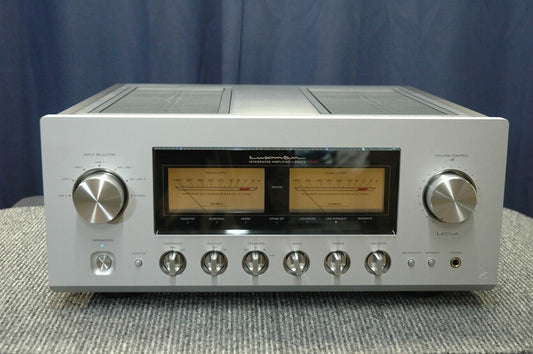 LUXMAN L-590AXII Pre Main Integrated Amplifier Silver Home Audio 100V