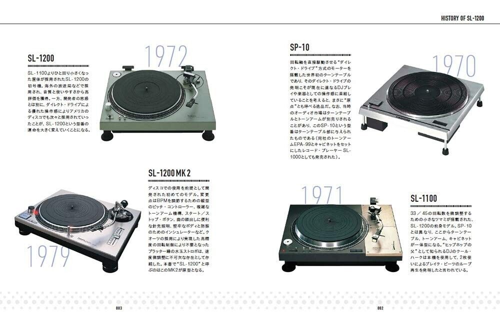 Portrait of Technics SL-1200 The Revolution Caused DJ Turntable Japane –  NICOLOGY