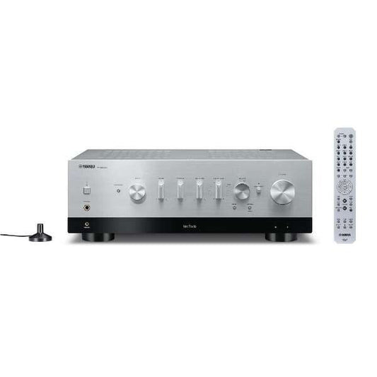 YAMAHA R-N800A Silver Stereo Network Receiver with Bluetooth Wi-Fi and MusicCast