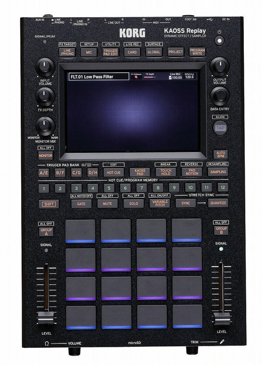 KORG KAOSS Replay Dynamic Effect Sampler All-in-One DJ Performance NEW