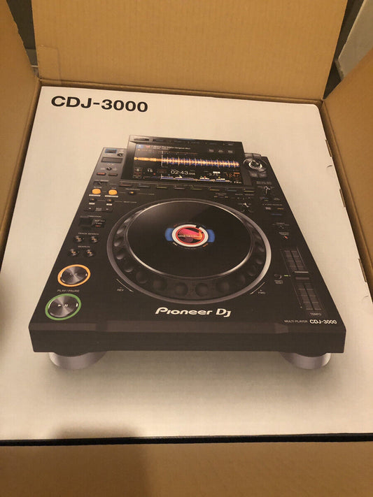 Fast Shipping Pioneer DJ CDJ-3000 Professional DJ Controller Multi Player