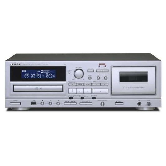 TEAC AD-850-SE/S Cassette CD Player USB Memory Recording 100V NEW