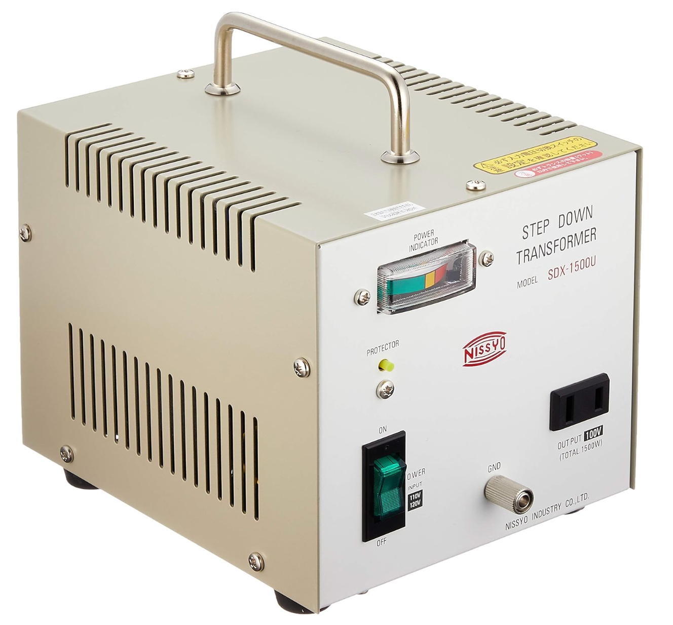 Nissyo SDX-1500U 110/120V to 100V 1500W Step Down Voltage