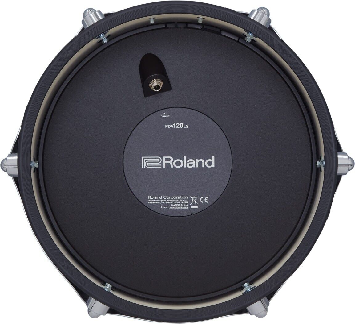 Roland PDA120LS-BK 12 inch Snare Pad V-Drums Acoustic Design Series Genuine NEW