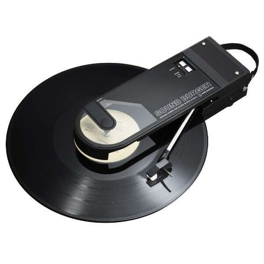 Audio Technica Sound Burger AT-SB727 Black Portable Turntable Bluetooth NEW