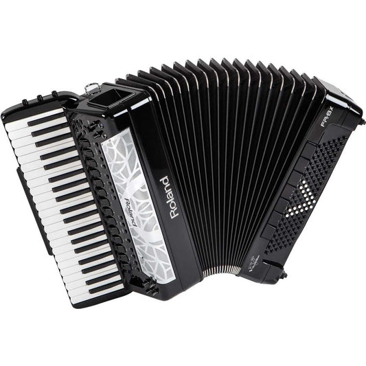Roland FR-8X V-accordion Keyboard Type BK Black 41 keys 120 base