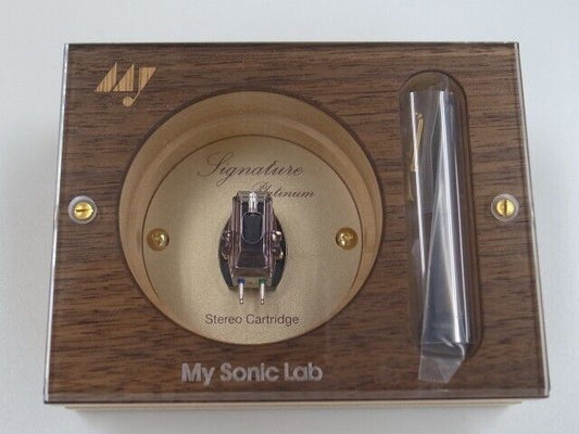 My Sonic Lab Signature Platinum MC Stereo Phono Cartridge MADE IN JAPAN NEW