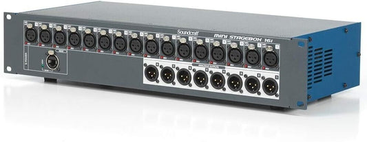 Soundcraft Mini-Stagebox 16i 16 Preamp 8 XLR Output RJ45/Cat5 Fast Shipping!