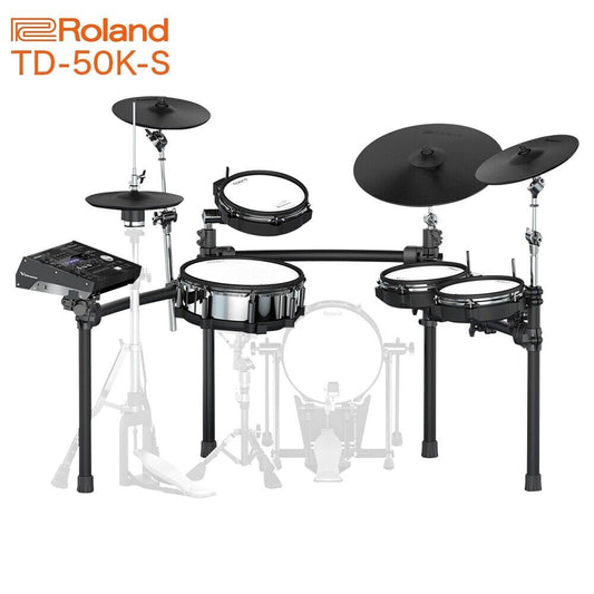 Roland TD-50K + MDS-50K Electronic Drum Set V-Drums Kit NEW