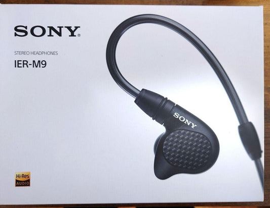 SONY IER-M9 Hi-Res Balanced Armature In-Ear Monitor Headphones NEW